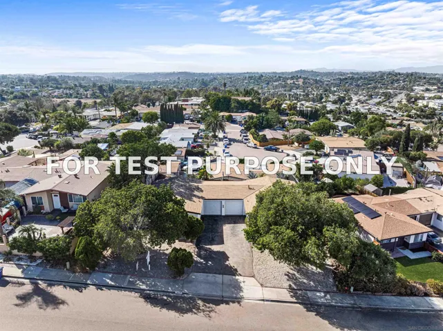 Demo/Test Data 3531 Hollencrest Rd, San Marcos, CA 92069
