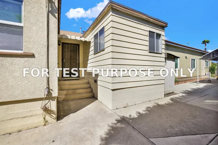 Demo/Test Data 3518-3520 Euclid Ave., San Diego, CA 92105