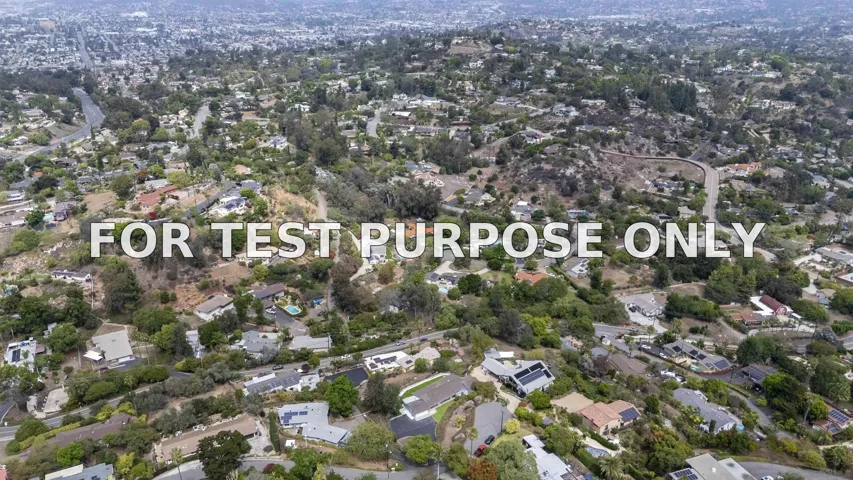 Demo/Test Data 11078 Puebla Dr, La Mesa, CA 91941