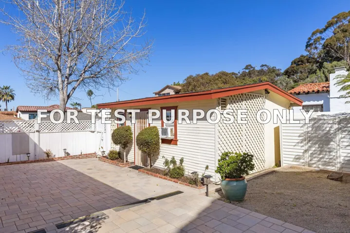Demo/Test Data 2544 Juan St, San Diego, CA 92110
