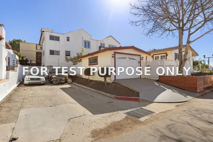 Demo/Test Data 2544 Juan St, San Diego, CA 92110