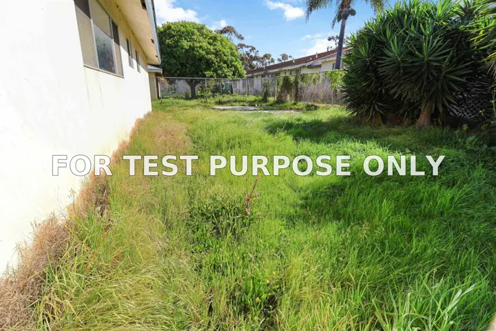 Demo/Test Data 361 Oxford, San Diego, CA 91911