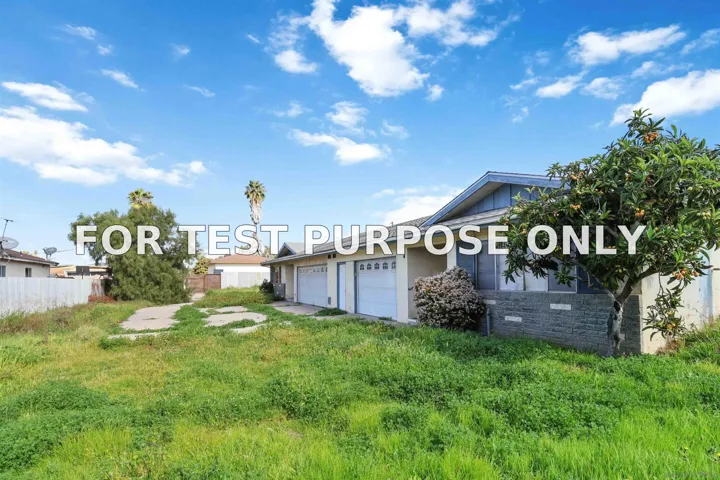 Demo/Test Data 361 Oxford, San Diego, CA 91911