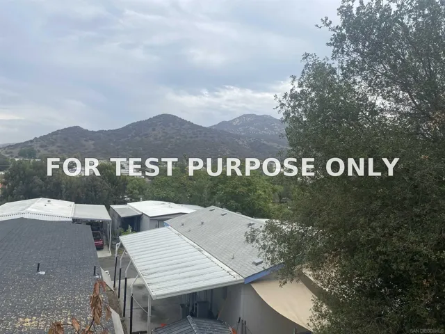 Demo/Test Data 14291 Rios Canyon Road Unit 46, El Cajon, CA 92021
