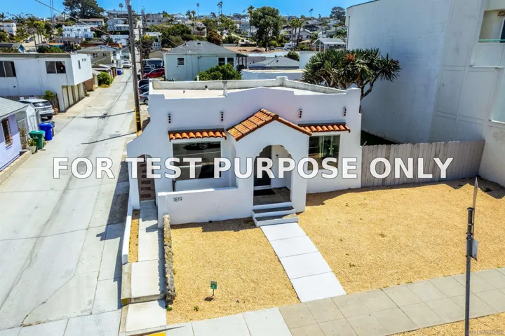 Demo/Test Data 1817-19 Sunset Cliffs Blvd, San Diego, CA 92107