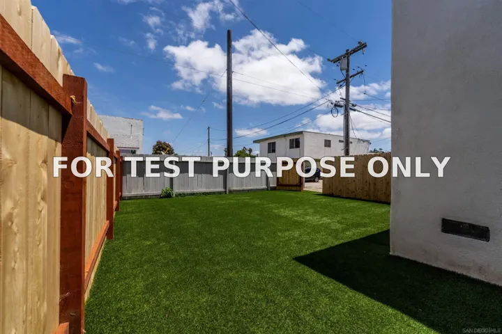 Demo/Test Data 1817-19 Sunset Cliffs Blvd, San Diego, CA 92107