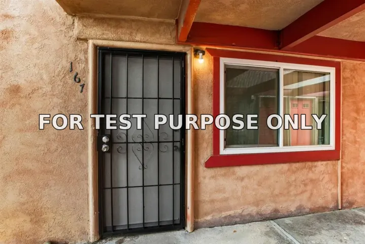 Demo/Test Data 165 20th Street, San Diego, CA 92102