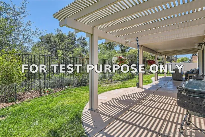 Demo/Test Data 12709 Oak Knoll Rd, Poway, CA 92064