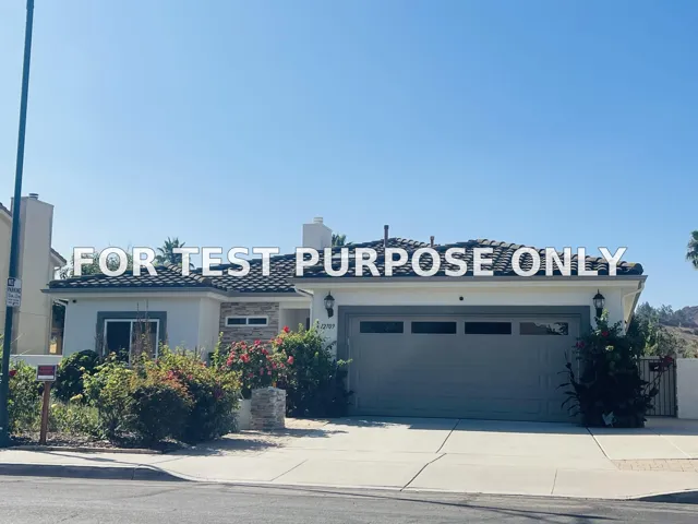 Demo/Test Data 12709 Oak Knoll Rd, Poway, CA 92064