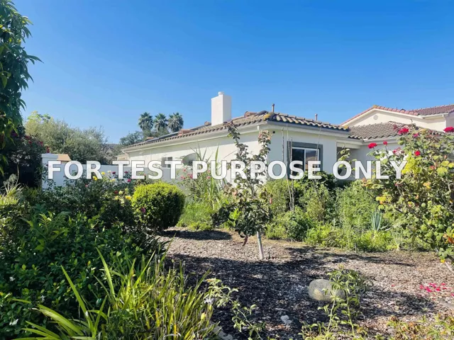 Demo/Test Data 12709 Oak Knoll Rd, Poway, CA 92064