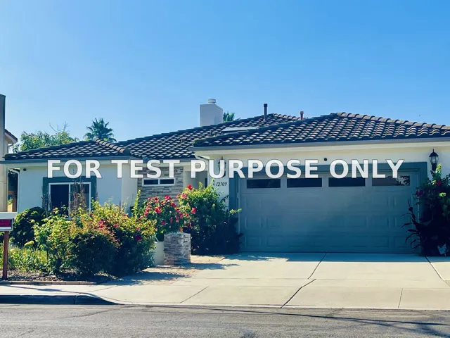 Demo/Test Data 12709 Oak Knoll Rd, Poway, CA 92064