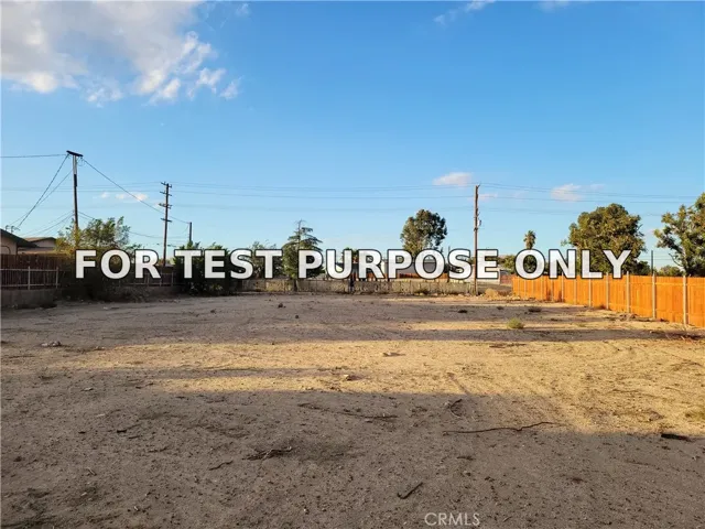 Demo/Test Data 16138 Lorene, Victorville, CA 92395