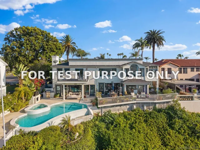 Demo/Test Data 4136 Palisades Road, San Diego, CA 92116