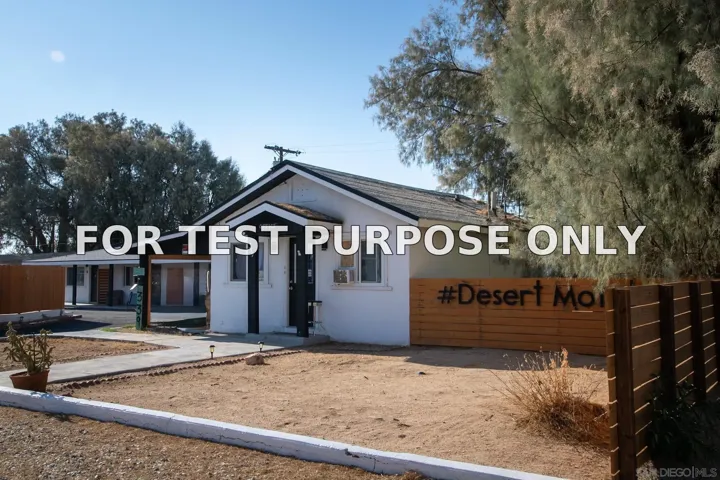 Demo/Test Data 339 W Church Ave, Ridgecrest, CA 93555
