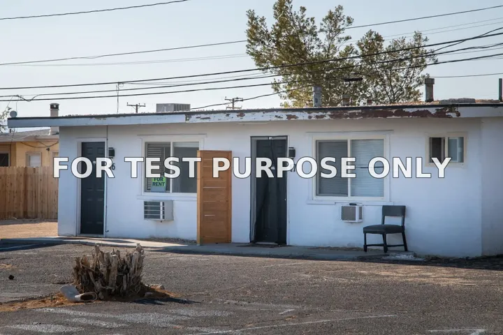 Demo/Test Data 339 W Church Ave, Ridgecrest, CA 93555