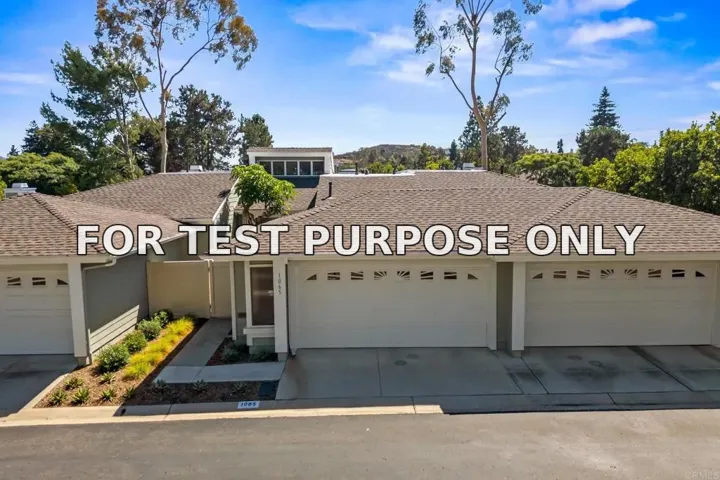 Demo/Test Data 1065 Brewley Lane, Vista, CA 92081