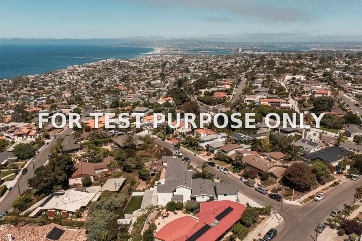 Demo/Test Data 1185 Barcelona Dr, San Diego, CA 92107