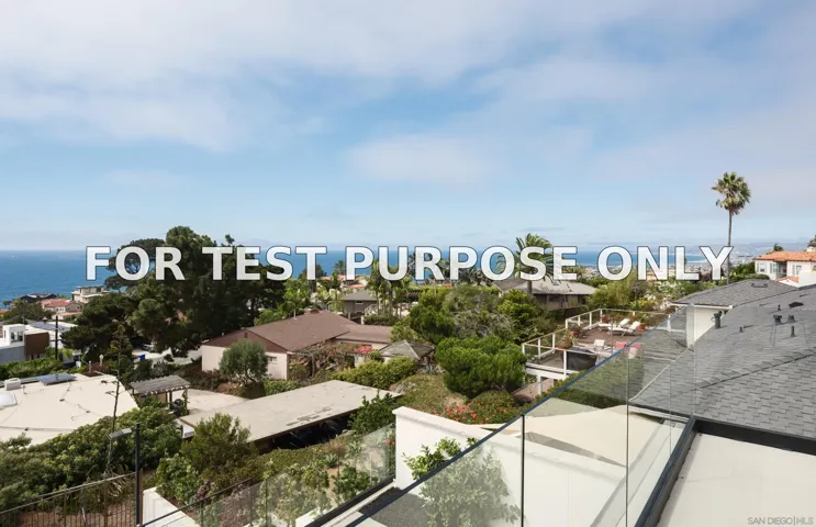 Demo/Test Data 1185 Barcelona Dr, San Diego, CA 92107