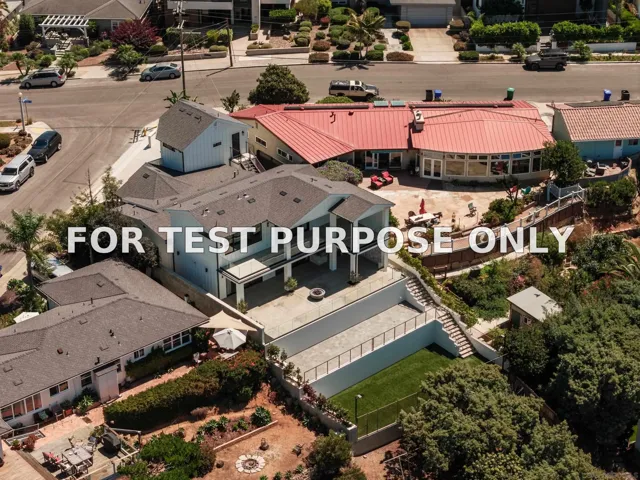 Demo/Test Data 1185 Barcelona Dr, San Diego, CA 92107