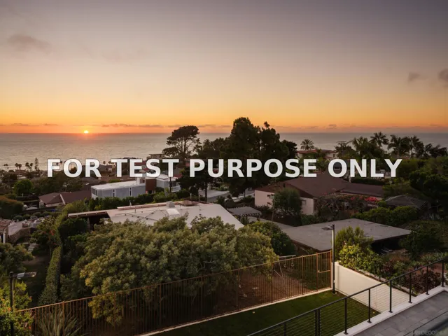 Demo/Test Data 1185 Barcelona Dr, San Diego, CA 92107