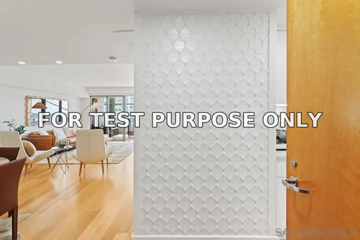 Demo/Test Data 645 Front Unit 1215, San Diego, CA 92101