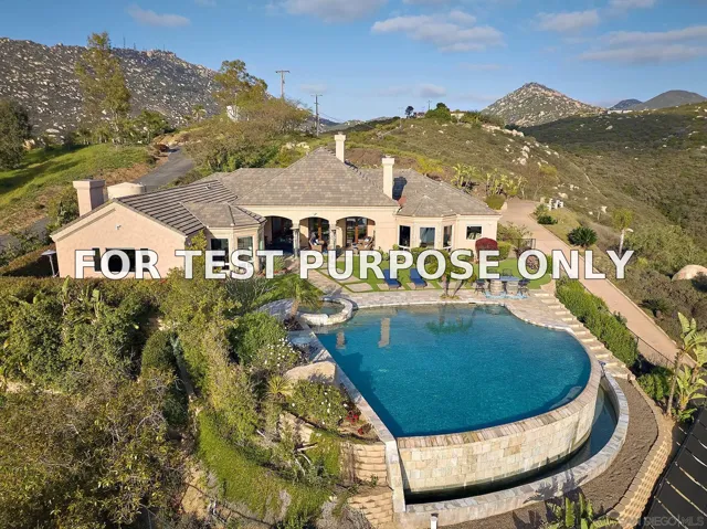 Demo/Test Data 15480 Eastvale Road, Poway, CA 92064