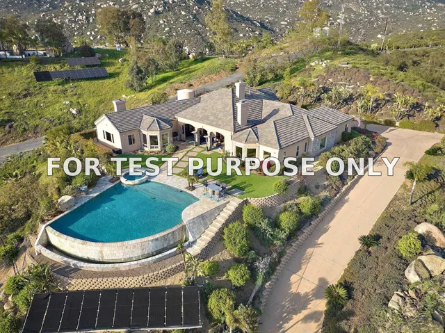 Demo/Test Data 15480 Eastvale Road, Poway, CA 92064