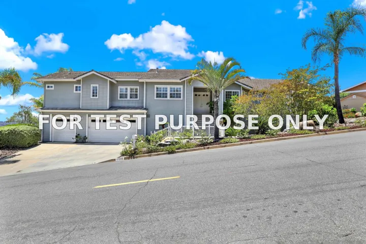 Demo/Test Data 17342 Tam O Shanter Dr, Poway, CA 92064