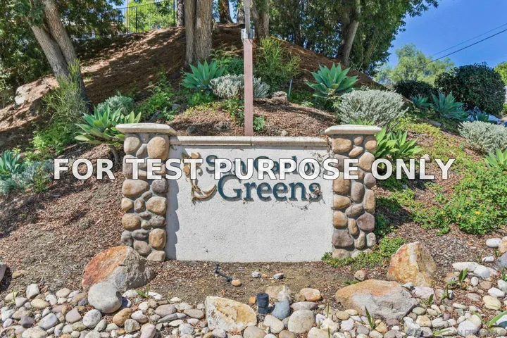 Demo/Test Data 7835 Cowles Mountain Ct Unit B6, San Diego, CA 92119