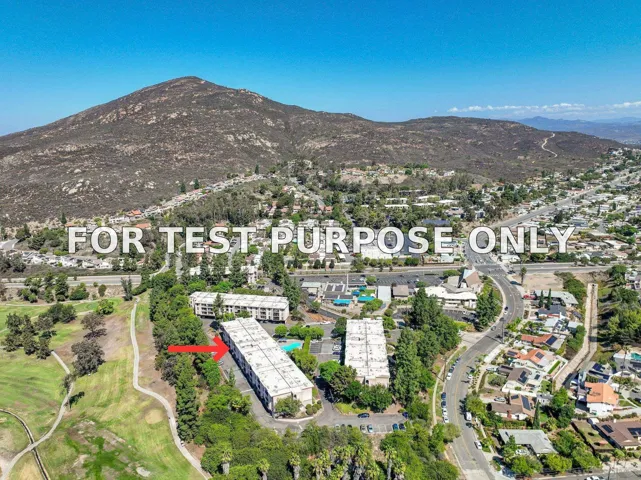 Demo/Test Data 7835 Cowles Mountain Ct Unit B6, San Diego, CA 92119