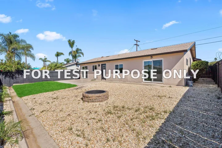 Demo/Test Data 4915 Mount Gaywas, San Diego, CA 92117
