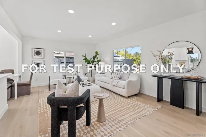 Demo/Test Data 4915 Mount Gaywas, San Diego, CA 92117