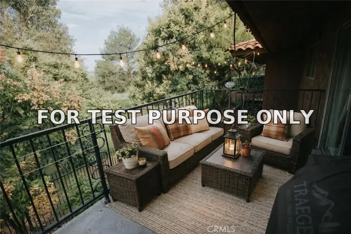 virtual staging of rear patio