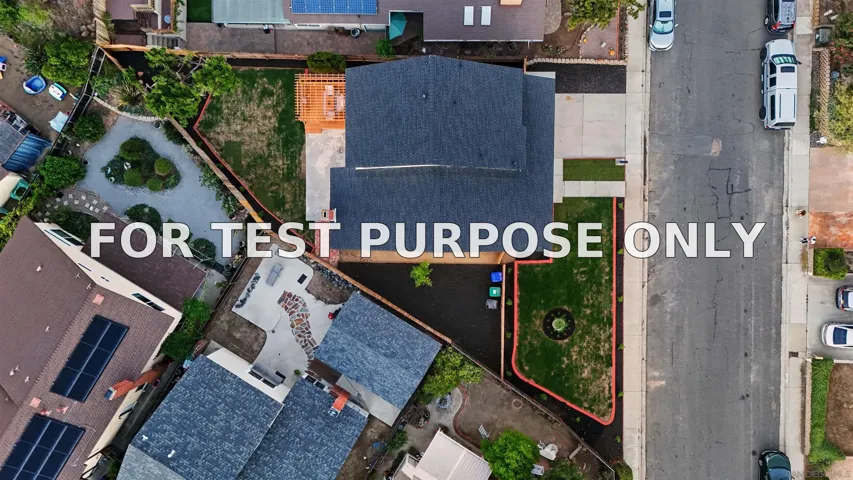 Demo/Test Data 9562 Benavente St, San Diego, CA 92129