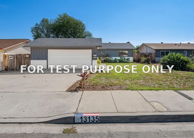 Demo/Test Data 13135 Pam Ln, Lakeside, CA 92040