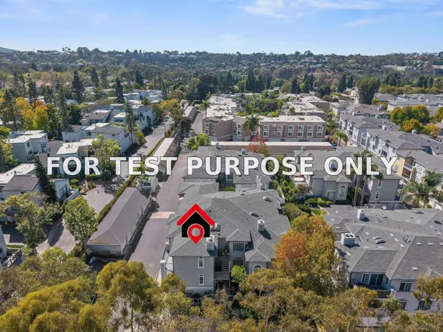 Demo/Test Data 8635 Via Mallorca Unit D, La Jolla, CA 92037