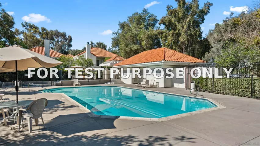 Demo/Test Data 4621 Villas Court, Bonita, CA 91902