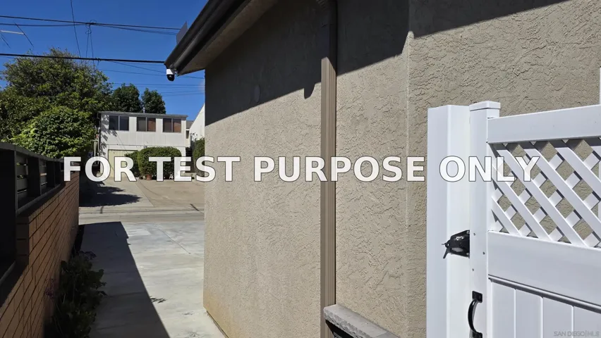 Demo/Test Data 2114 Felspar St, San Diego, CA 92109