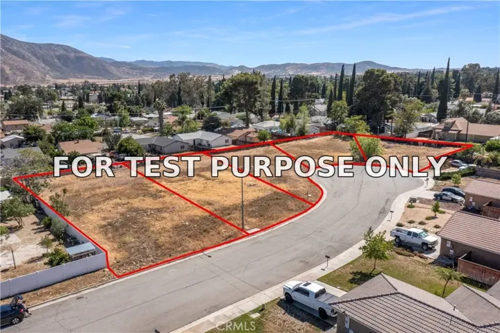 Demo/Test Data 0 King, Banning, CA 92220