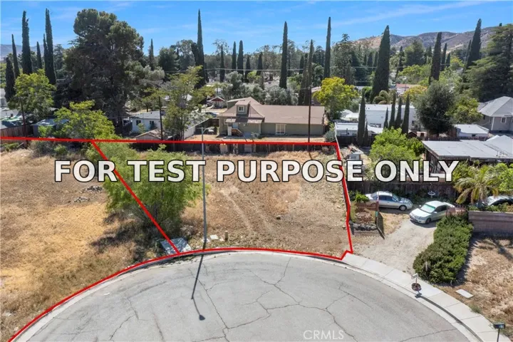 Demo/Test Data 0 King, Banning, CA 92220