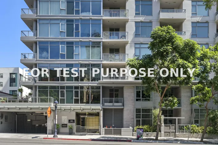 Demo/Test Data 1441 9th Ave Unit 505, San Diego, CA 92101