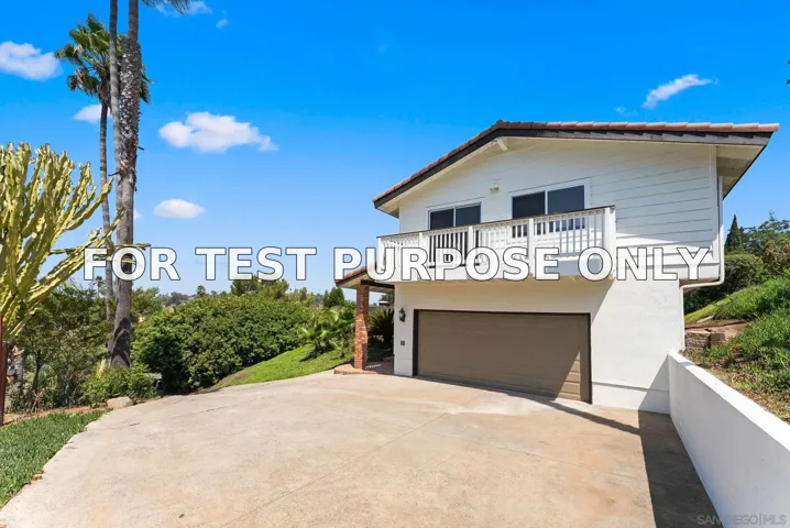 Demo/Test Data 909 Donnan Place, Vista, CA 92084