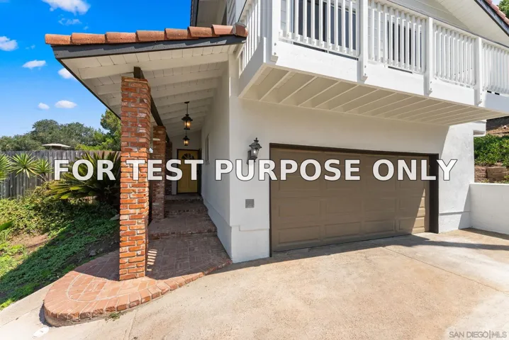 Demo/Test Data 909 Donnan Place, Vista, CA 92084