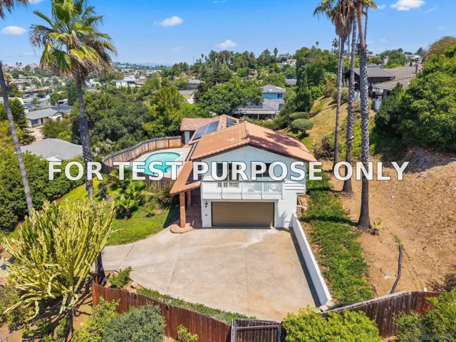 Demo/Test Data 909 Donnan Place, Vista, CA 92084