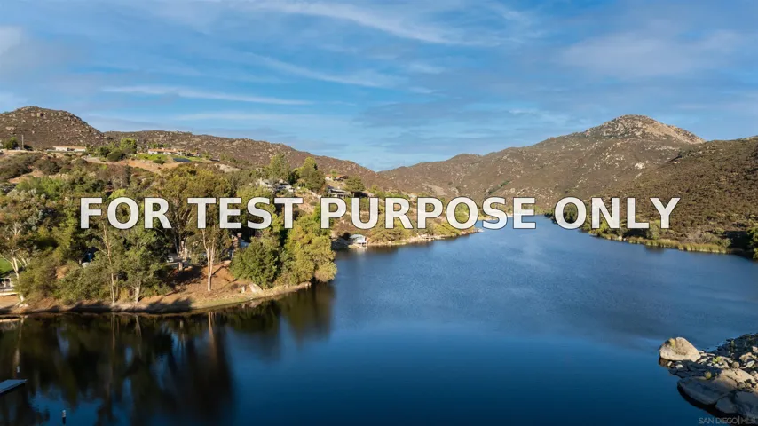 Demo/Test Data 3132 Via Asoleado, Alpine, CA 91901