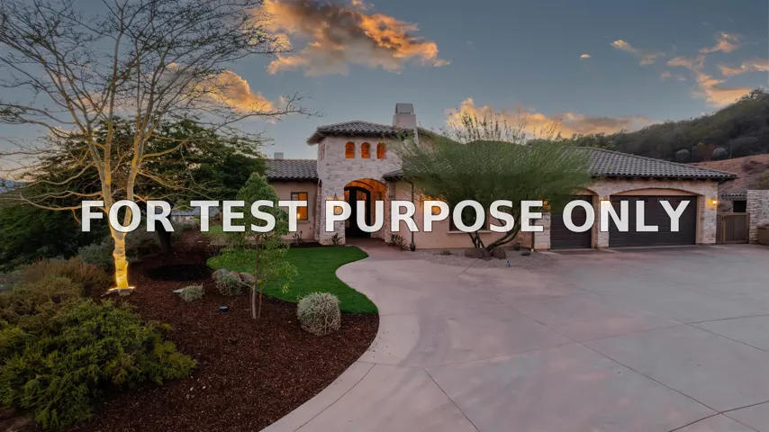 Demo/Test Data 3132 Via Asoleado, Alpine, CA 91901