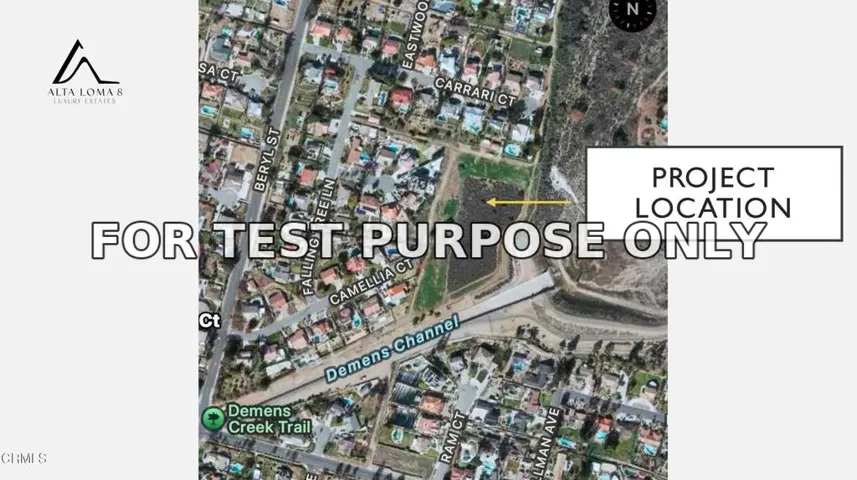 Demo/Test Data 9230 Camellia Court, Rancho Cucamonga, CA 91737