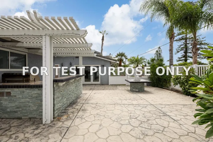 Demo/Test Data 4975 Dawes St, San Diego, CA 92109