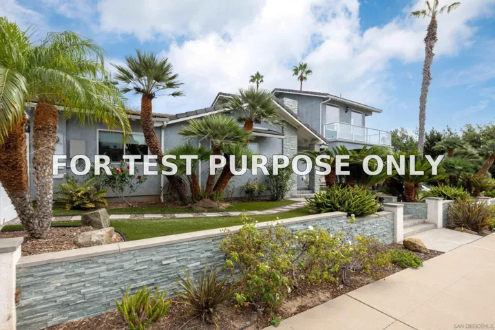 Demo/Test Data 4975 Dawes St, San Diego, CA 92109