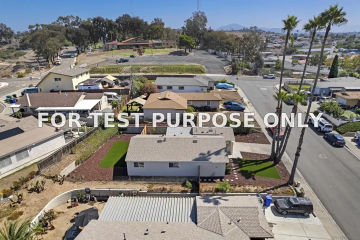 Demo/Test Data 5612 Zircon, San Diego, CA 92114